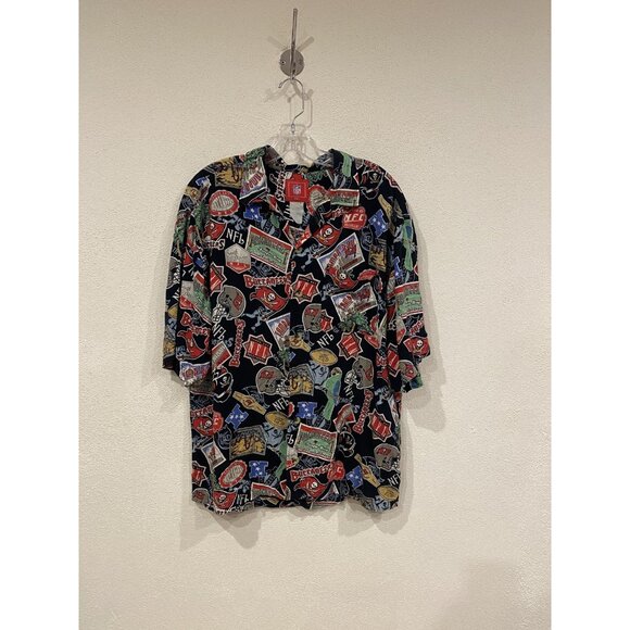 NFL Other - Tampa Bay Buccaneers Shirt Mens Large Black NFL Football All Over Print